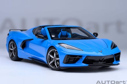 AUTOart 1/18 Chevrolet Corvette C8 Stingray Z51, Rapid Blue