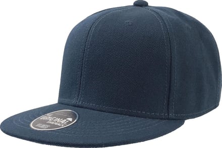 Atlantis Snap Back Flat Visor 6 Panel Cap (Marine)