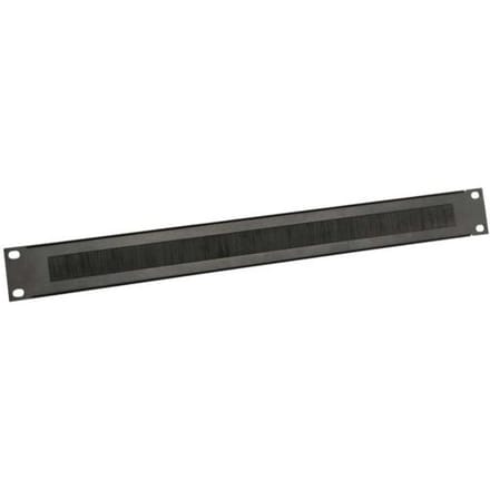 Adam Hall 87221BRUSH rackpaneel1HE met borstel - Rack paneel