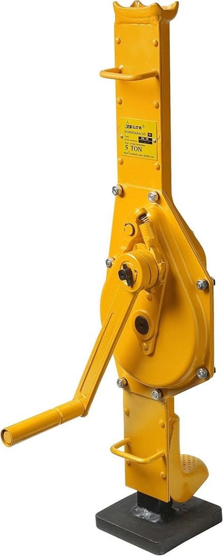 Stevige Handlier met Tandstang 5 Ton Hefvermogen