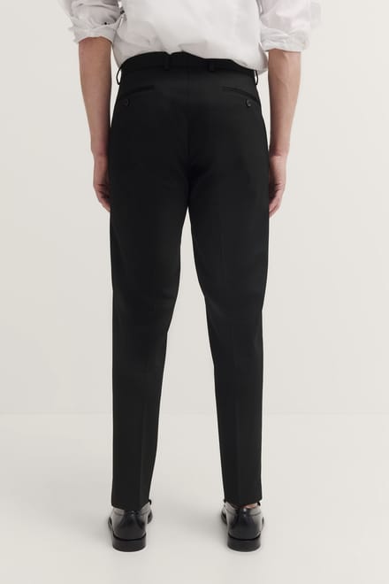 Bugatti Herren Pantalon met stretch & vouw