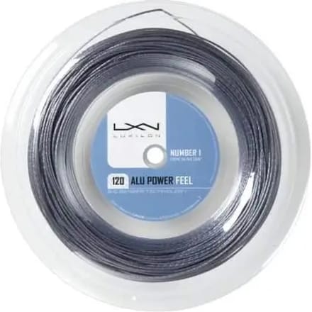 Luxilon Alu Power Rol Snaren 200m-Zilver