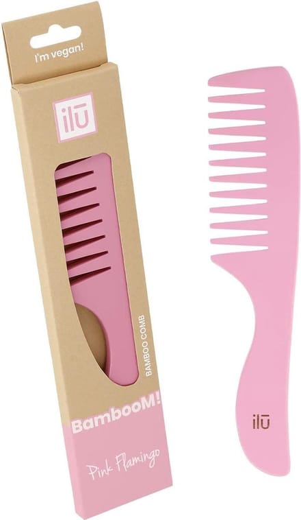 Bamboom - Detangling Pink Flamingo Detangling Comb