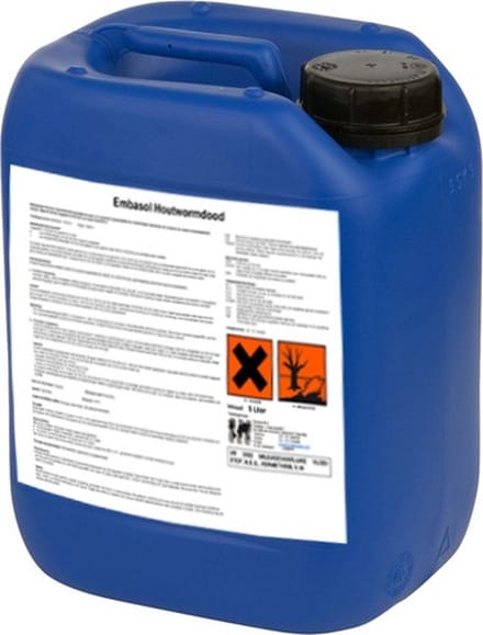 Embasol houtwormmiddel 5 liter - houtworm - boktor
