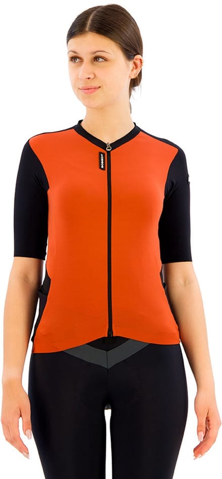 Assos Tactica T5 Korte Mouw Wielertrui Bruin S Vrouw