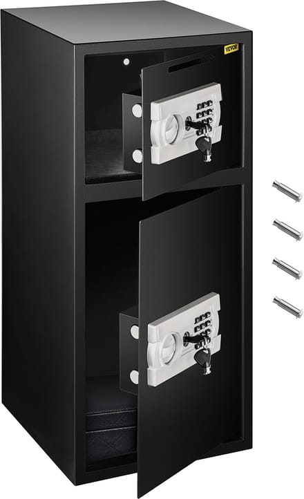 VEVOR Kluizen Elektronische Kluis Digitale Kluis 74 L Digitale Elektronische Kluis Staal