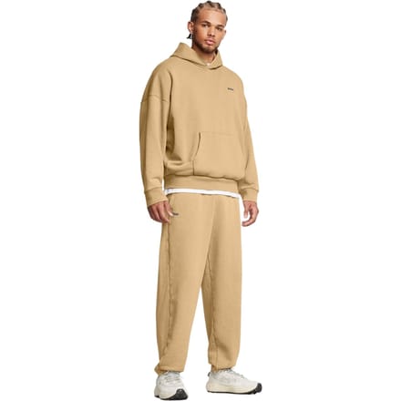 Under Armour Effen heren joggingbroek (Bruin)