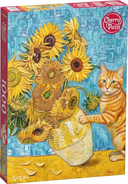 Cat & Art Puzzel 1000 Stukjes
