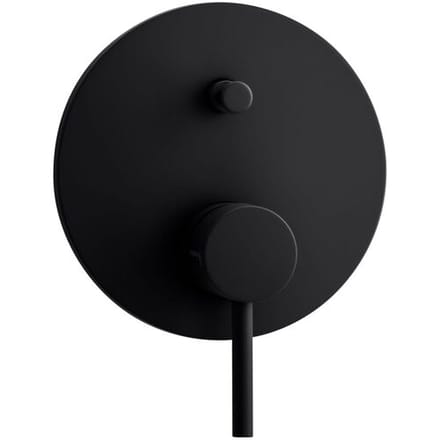 Herzbach DEEP BLACK bath filler and shower mixer 23.220035.1.12