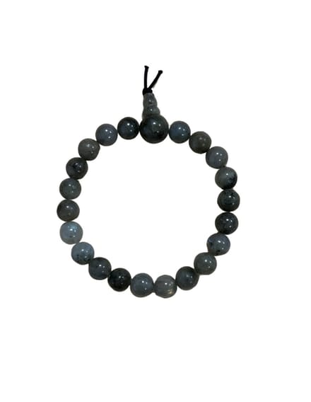 Labradoriet powerbead armband