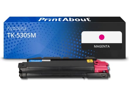 PrintAbout huismerk Toner TK-5305M Magenta Geschikt voor Kyocera