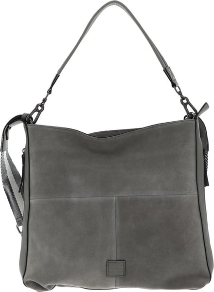 FREDsBRUDER Leren Schoudertas Lazap Hobo Bag Icy Sage Kaki