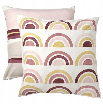 Decoratieve kussensloop 50x50 cm - 2 stuks - Roze