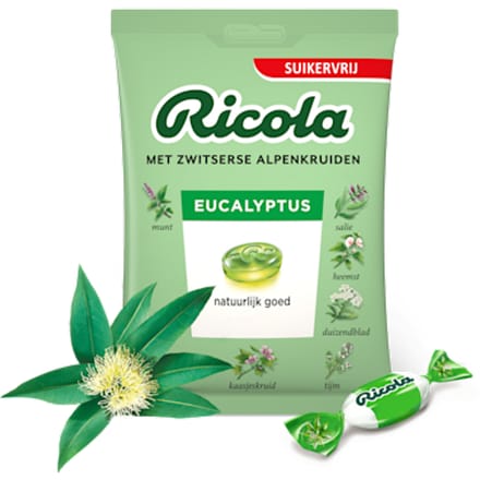 Eucalyptus keelpastilles suikervrij