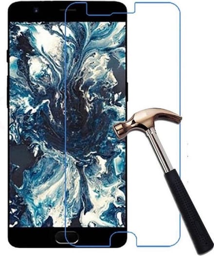 Pearlycase® Tempered Glass / Glazen Screenprotector Geschikt voor One Plus 5