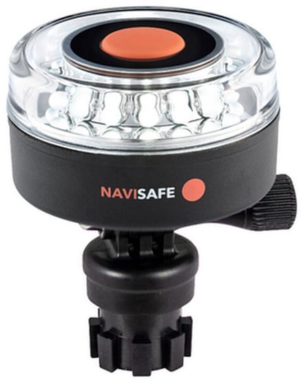 Navisafe - NS040 - NAVI LIGHT 360° wit met kantelbare Navibolt voet