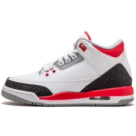 Air Jordan 3 Retro 'Fire Red' 2013 Gs 398614-120 36.5