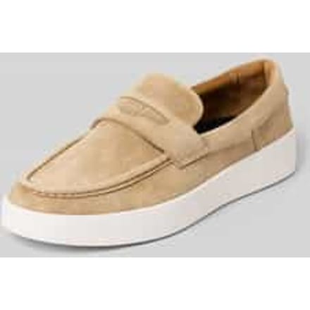 Loafers van echt suède model 'LYDE_MOCC_SD'