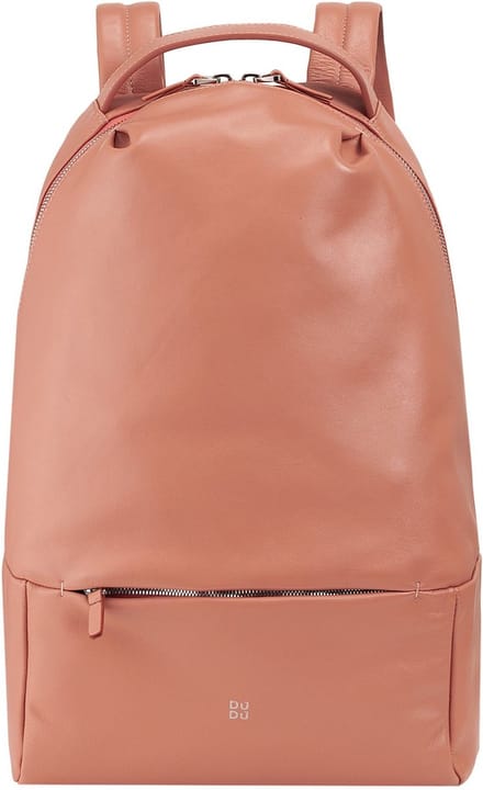 DuDu Rio Dagrugzak Leder 37 cm - rosa flamingo
