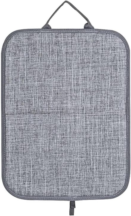 Draagbare Strijkmat - Opvouwbaar Strijkijzer Pad - Snel Kleding Strijken - Hittebestendige Constructie - 40x30cm - Grijs