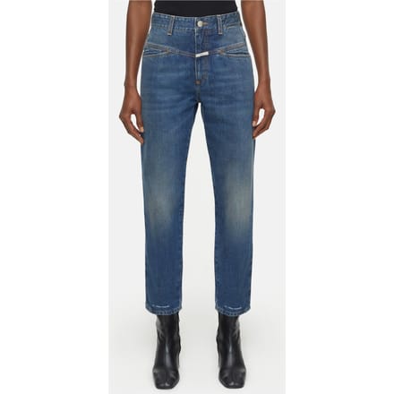 Closed Pedal Pusher Jeans Mid Blue Größe: 40 | Straight Jeans Outlet | Damen | Blau