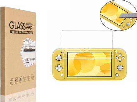 Tempered glass geschikt voor de  Switch Lite|Bescherm glas|Protection|Bescherming|Lite|Cabantis|Screenprotector