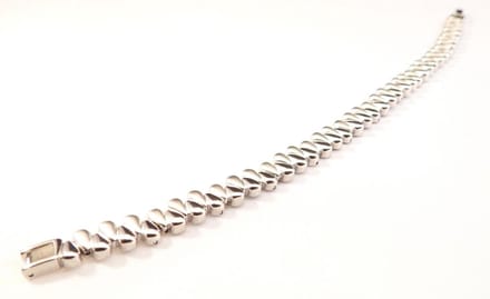 Pronkjuweel Titanium Amband 7163 lengte 20 cm