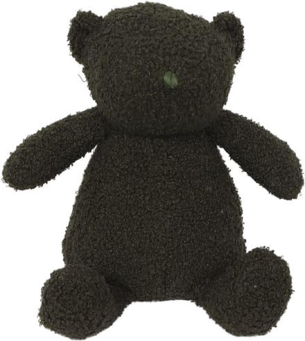 Luance Deurstopper Teddy - 1 kg - khaki groen - knuffelbeer - L13 x B11 x H21 cm