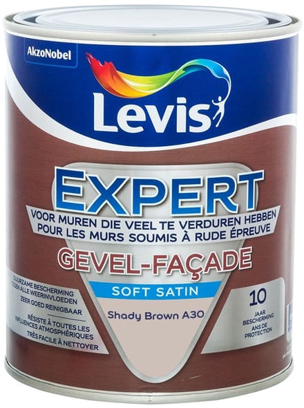 Levis - Expert Gevel Mix - Shady Brown A30 - Mengverf - 1 L