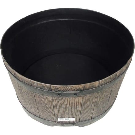Récupérateur d'eau - NATURE - Baril - 30,5x58 cm - Marron - 120L