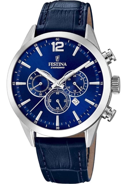 Festina Timeless Chrono F20542-2 - Herenhorloge - Ø 43 MM