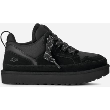 UGG® Lowmel for Men in Black, Size 7, Suede/Textile/Recycled Materials