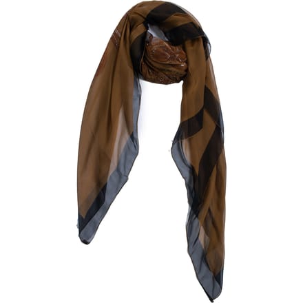 Hermes Rocaille zijden sjaal met schelpenprint