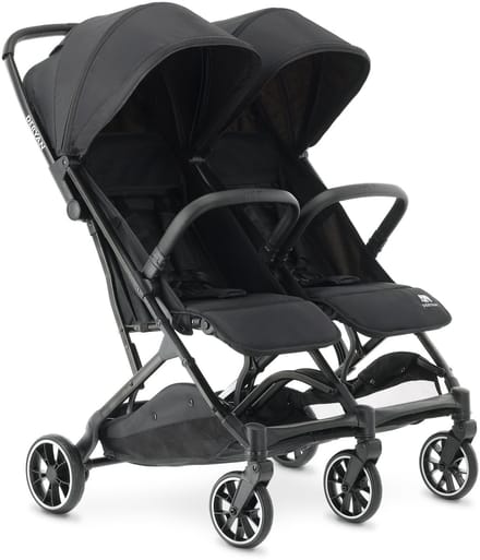 Deryan Rolo X2 Duo Buggy - 2 persoons - Compact & lichtgewicht - Zwart