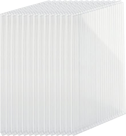Polycarbonaat platen - set van 14 - 4 mm - 121 x 60,5 cm