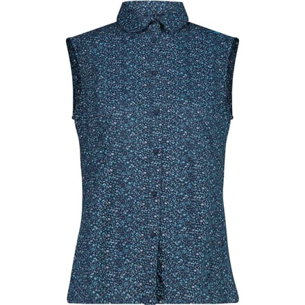 Cmp 34s6176 Mouwloos Shirt Blauw M Vrouw