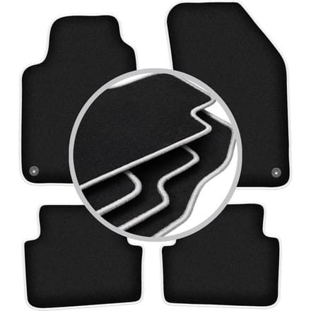 CARLUX-SILVER automatten voor: Renault Laguna II stationwagen, liftback (2001-2007)