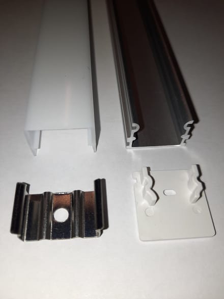 STYXX Aluminium profiel voor LED strips 21*14*1000mm