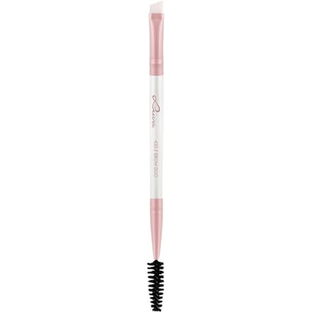 Luvia Cosmetics Eye brush 430 Brow Duo - Candy Wenkbrauwborsteltje Dames