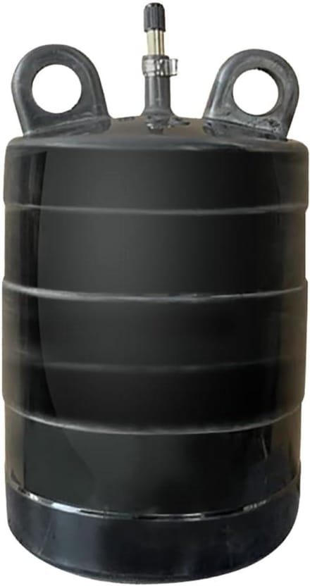 Opblaasbare Afvoerstop - Riool Testplug - Pijpleidingen Afdichten - Praktisch Ontwerp - 150-160mm - Zwart