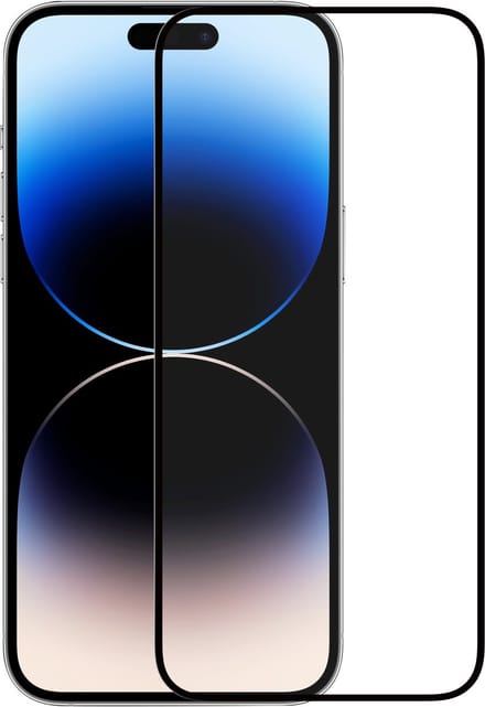 ScreenArmor Full Cover Tempered Glass Screenprotector voor iPhone 14 Pro