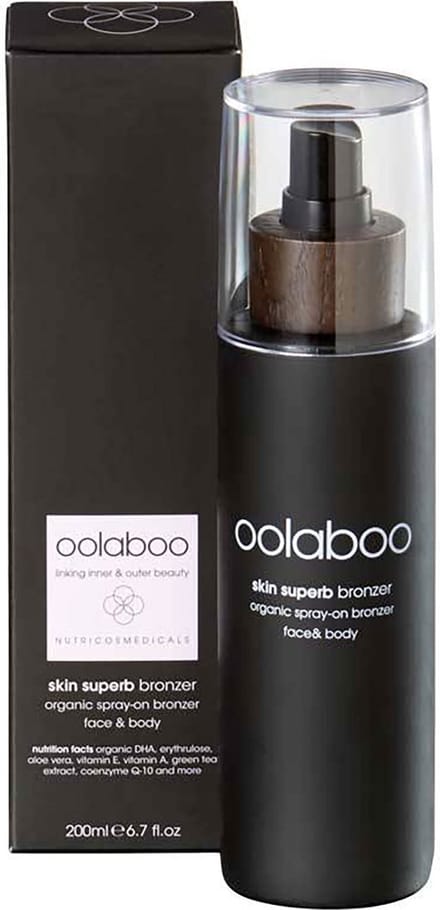 Oolaboo - Skin Superb - Bronzer - Organic Spray-On Bronzer Face & Body - 200 ml
