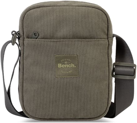 Bench Corduroy Crossbody / Schoudertas Olijf