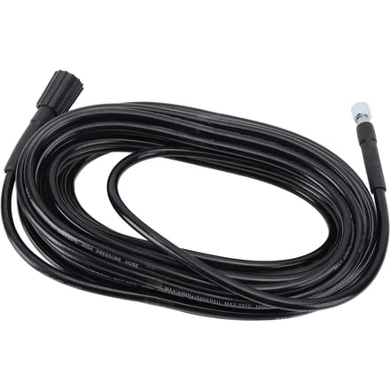 Hogedrukreinigerslang Multifunctioneel Rubber Flexibel Lange Levensduur Universele Pasvorm voor Auto's RV's 15m / 49.21ft black