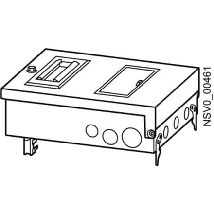 Siemens BVP:203252 BD2-AK2M2/F Aftakking Lichtgrijs 63 A 690 V/AC 1 stuk(s)