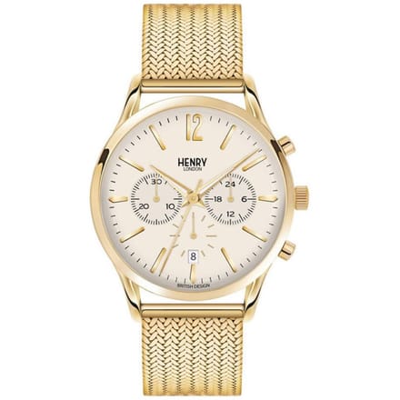 Henry London Westminster HL41-CM-0020 Heren Horloge 41MM