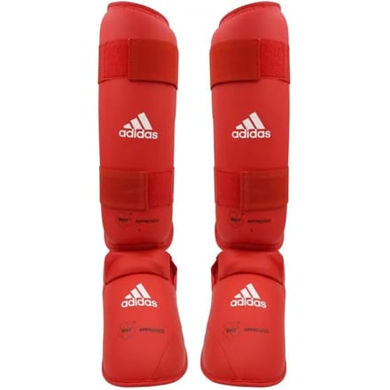 Verwijderbare scheen- en voetbeschermer voor karate adidas