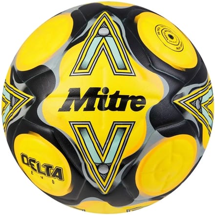Mitre Delta Evo Voetbal Geel 5