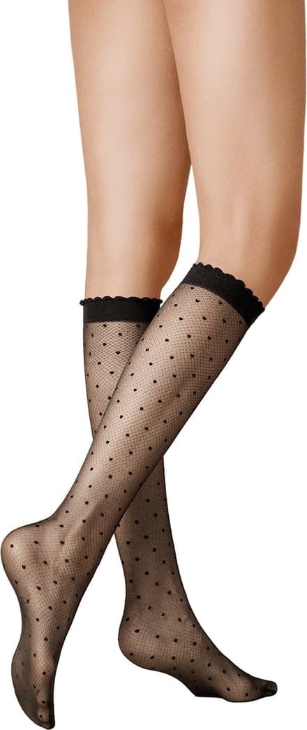 Kunert DATELESS Dames Pantykousen - Black - Maat 35/38