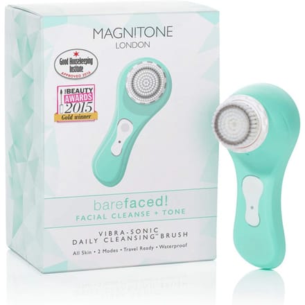 Magnitone Barefaced Vibra-Sonic Daily Cleansing Brush Borstel Turqoois